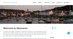 Desktop Screenshot of aberaeron.info