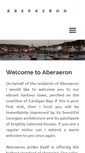 Mobile Screenshot of aberaeron.info