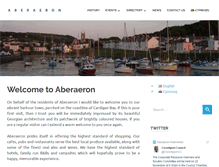 Tablet Screenshot of aberaeron.info